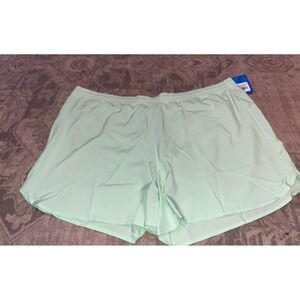 New Women's Columbia Hike Omni-wick Plus Sz 2X Pull-On Lined Shorts Green